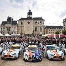 Aston Martin has five cars ready for Le Mans