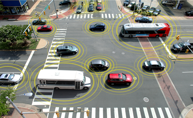 Ford, GM, the US Department of Transportation and City of Ann Arbor are working together on the year-long project Ford, GM, the US Department of Transportation and City of Ann Arbor are working together on the year-long project
