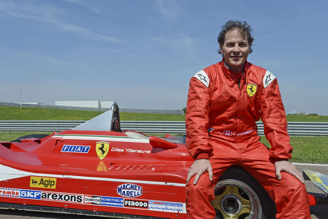 O carro era o mesmo chassis com o qual Gilles venceu três corridas em 1979 O carro era o mesmo chassis com o qual Gilles venceu três corridas em 1979