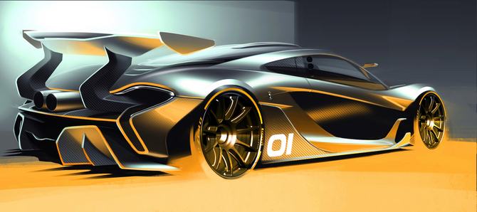 McLaren P1 GTR Concept McLaren P1 GTR Concept