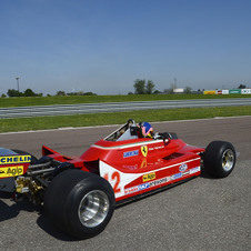 A six-wheeled 312 T6 was built but never raced