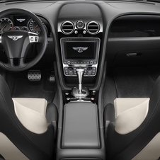 The interior gets a contrasting strip along the headliner