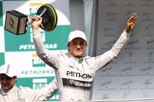 Rosberg has ended Hamilton's streak of five wins in Interlagos