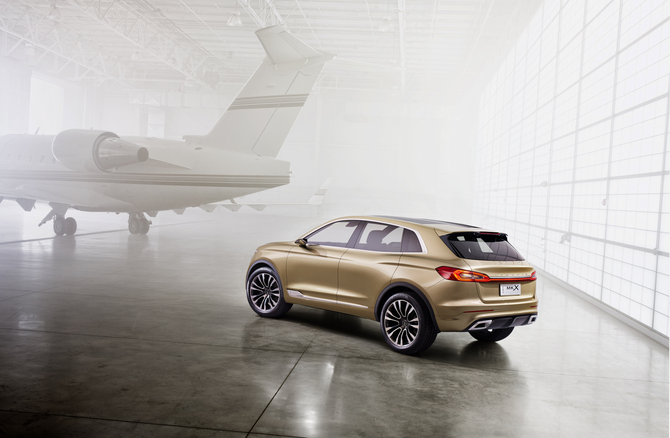 The MKX has become the first ever Lincoln concept to be unveiled outside North America The MKX has become the first ever Lincoln concept to be unveiled outside North America