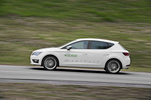 It uses a 1.4-liter engine and electric motor
