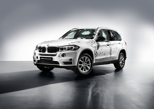 The new X5 Security Plus is capable of protection level VR6 The new X5 Security Plus is capable of protection level VR6