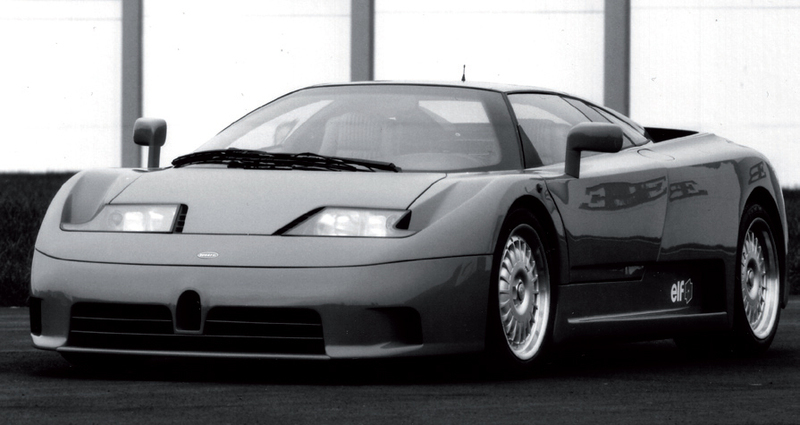 Bugatti EB110 Prototype basic info spec rating