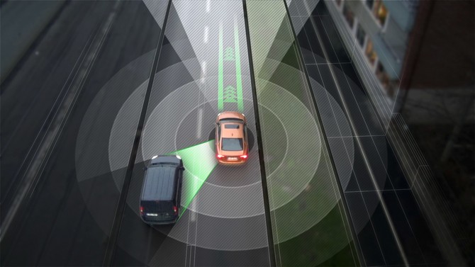The cars will be able to drive completely on their own, and the driver can take over at any time The cars will be able to drive completely on their own, and the driver can take over at any time