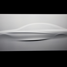 Mercedes will project images to hint at the shape of the car