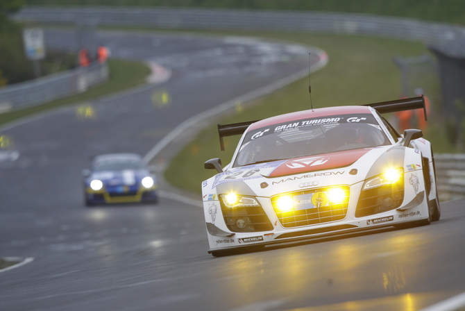 A Team Mamerow Racing Audi ficou em segundo lugar A Team Mamerow Racing Audi ficou em segundo lugar