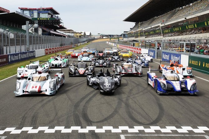 The Deltawing performed well. The Toyota was fourth and fifth, and Audi held the top three spots. The Deltawing performed well. The Toyota was fourth and fifth, and Audi held the top three spots.