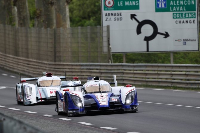 Hopefully, this is not the only time the Toyota is in front of the hybrid Audi Hopefully, this is not the only time the Toyota is in front of the hybrid Audi
