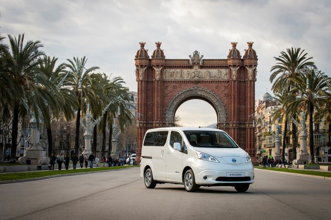 Nissan e-NV200 Furgão Professional Grelha Nissan e-NV200 Furgão Professional Grelha