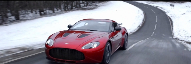Zagato V12 em destaque em vídeo da Aston Martin Zagato V12 em destaque em vídeo da Aston Martin