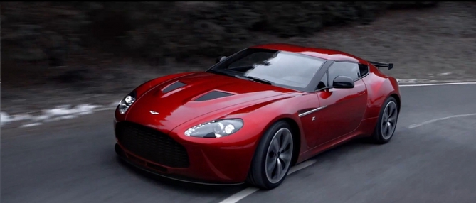 Zagato V12 em destaque em vídeo da Aston Martin Zagato V12 em destaque em vídeo da Aston Martin