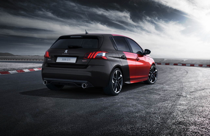 There will be two versions of the GTI 308 available, with 270hp and 250hp respectively There will be two versions of the GTI 308 available, with 270hp and 250hp respectively