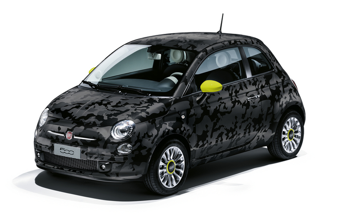 Fiat 500 Ron Arad Edition als Hommage an den Cinquecento von 1957 Fiat 500 Ron Arad Edition als Hommage an den Cinquecento von 1957