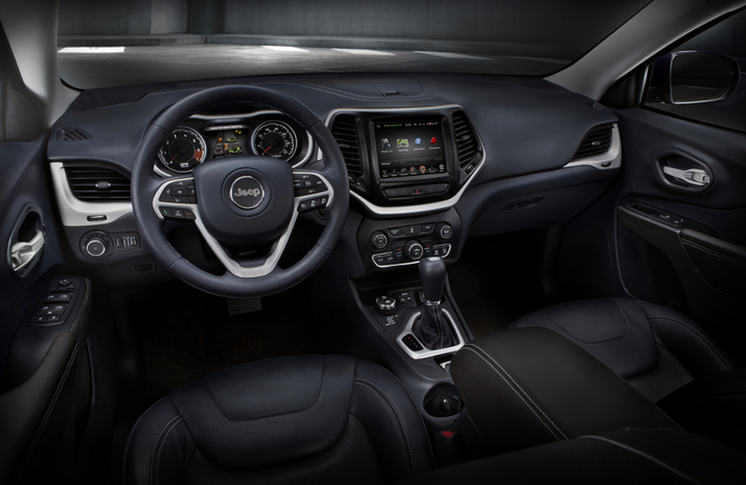 The interior is thoroughly modern The interior is thoroughly modern
