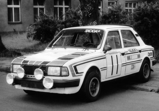 Skoda 130 LR prototype Skoda 130 LR prototype