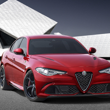 O novo Giulia será o veículo topo de gama da Alfa Romeo quando chegar aos mercados na Primavera do próximo ano