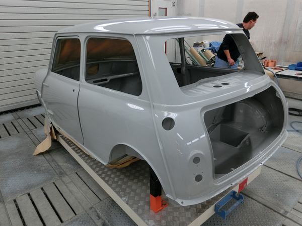 It was repainted in its original Farina Grey It was repainted in its original Farina Grey