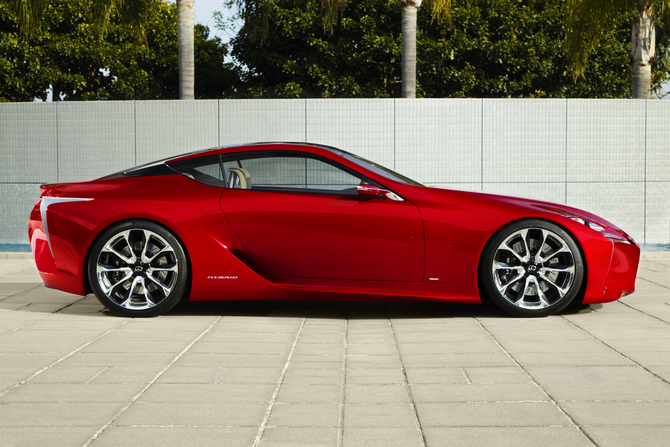 The LF-LC was first shown at the 2012 NAIAS The LF-LC was first shown at the 2012 NAIAS