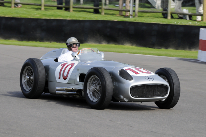 Fangio won back-to-back championships in the W196r Fangio won back-to-back championships in the W196r