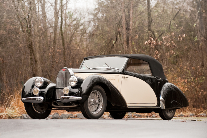 Bugatti Type 57C Three-Position Drophead Coupé by Letourneur et Marchand Bugatti Type 57C Three-Position Drophead Coupé by Letourneur et Marchand