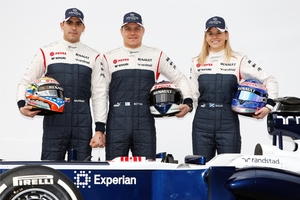 She has been racing for the team since last season