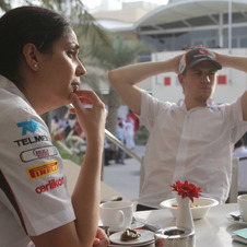A outra figura feminina importante na F1 é Monisha Kaltenborn, diretora da equipa Sauber