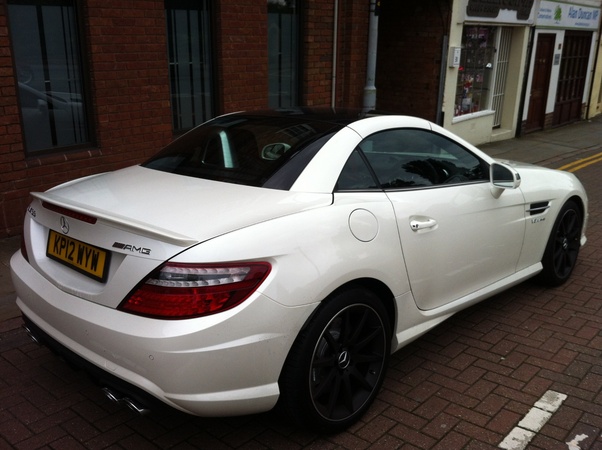 Why the Mercedes SLK55 is confused Why the Mercedes SLK55 is confused