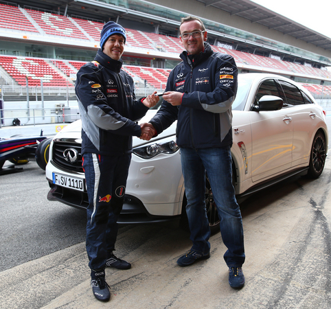 Vettel received his for his 26th birthday Vettel received his for his 26th birthday