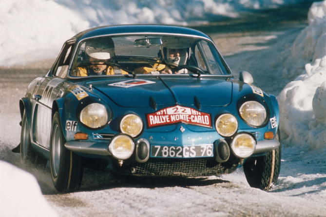 1971 Renault Alpine A110 De Andruet Vial Au Rallye De Monte Carlo Photo Renault Gallery Autoviva Com