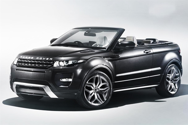 Land Rover Showing Off Range Rover Evoque Convertible at Geneva Land Rover Showing Off Range Rover Evoque Convertible at Geneva