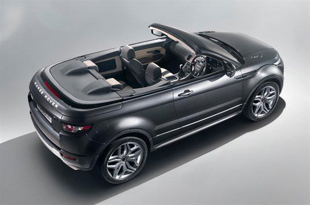 Land Rover Showing Off Range Rover Evoque Convertible at Geneva Land Rover Showing Off Range Rover Evoque Convertible at Geneva