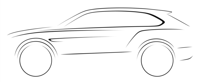 O SUV da Bentley vai ter tração integral e terá uma distância ao solo elevada, mas não vai ser concebido como um todo-o-terreno O SUV da Bentley vai ter tração integral e terá uma distância ao solo elevada, mas não vai ser concebido como um todo-o-terreno