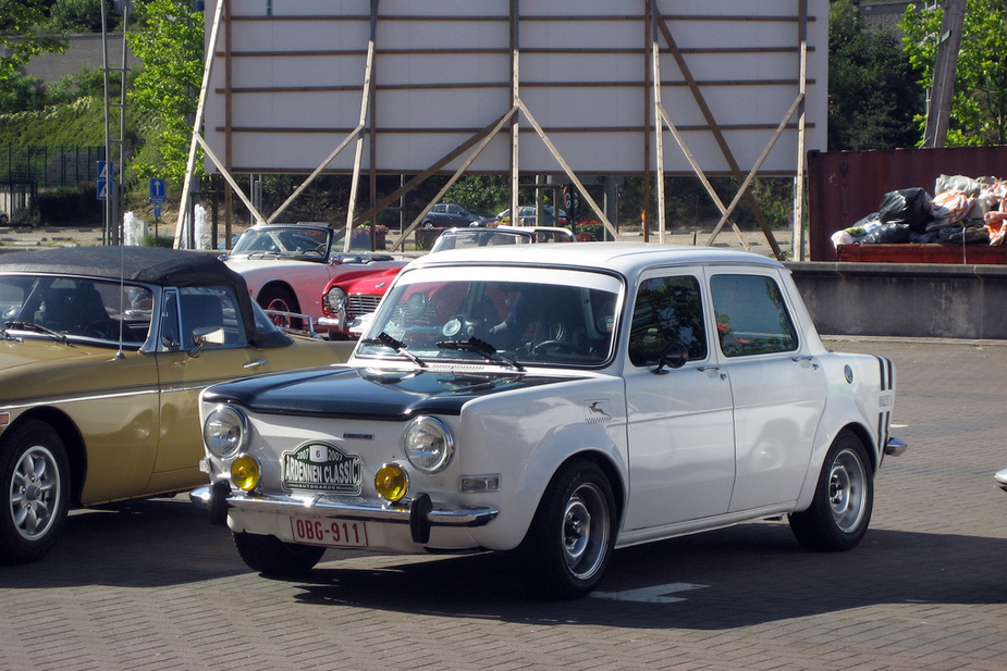 1963 Simca 1000-red- 3/4 fVl mich