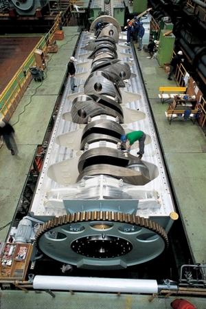 Most powerful diesel engine in the world Most powerful diesel engine in the world