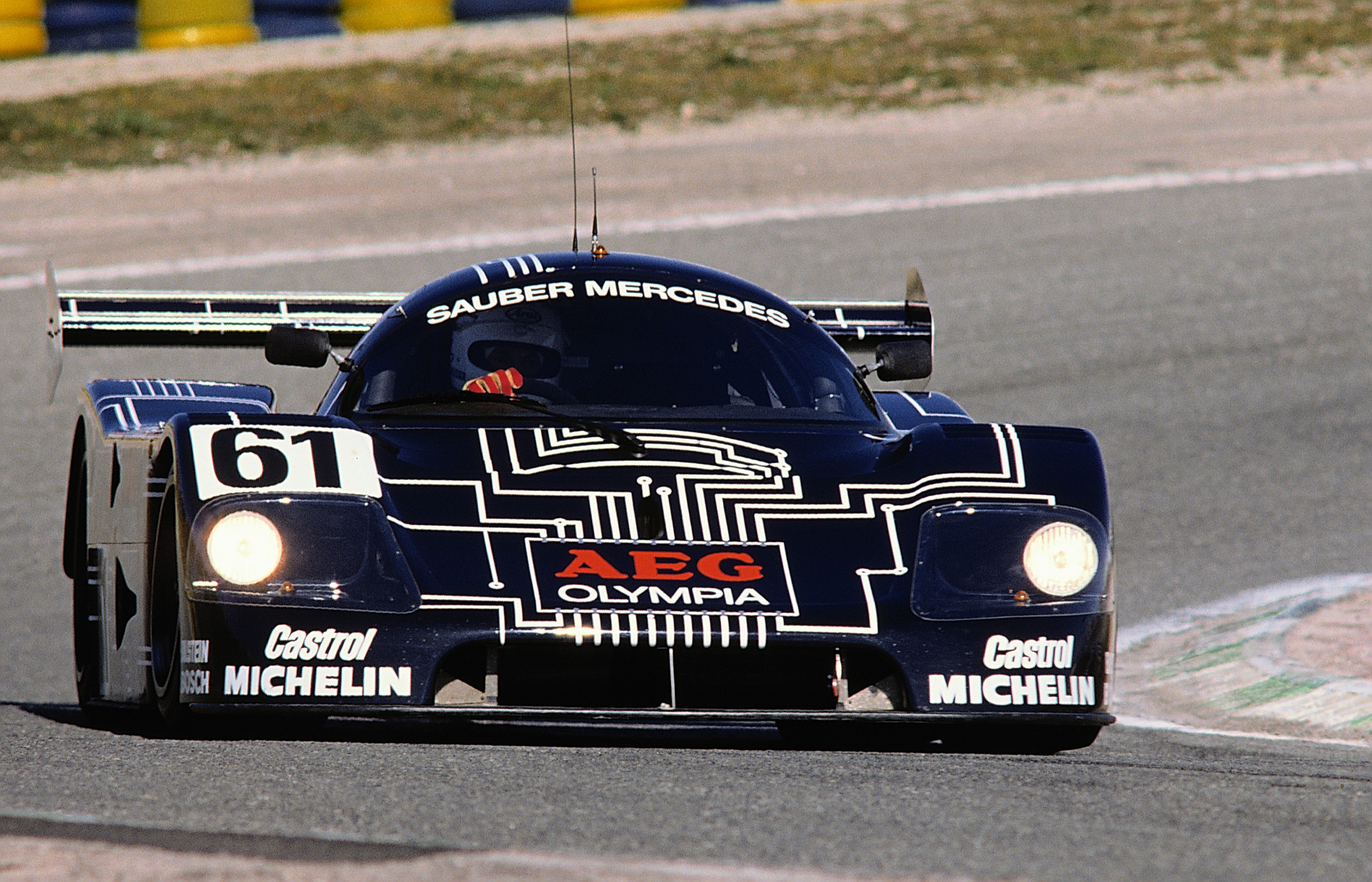 Sauber mercedes benz c 9 #4