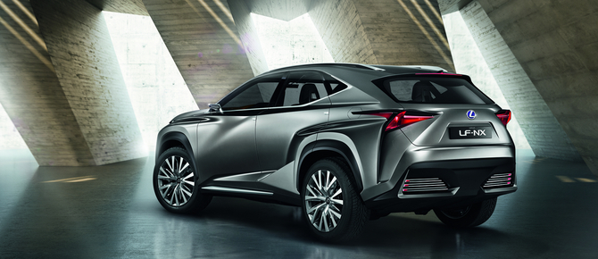 Lexus Goes Angular with Its LF-NX Compact Crossover Concept Lexus Goes Angular with Its LF-NX Compact Crossover Concept