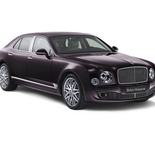 O tom Damson é uma das cores disponíveis com o Mulsanne Birkin Edition