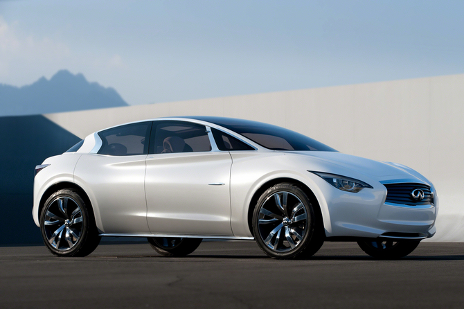 The Etherea will be the basis for the next generation Infiniti compact with an A-Class chassis The Etherea will be the basis for the next generation Infiniti compact with an A-Class chassis