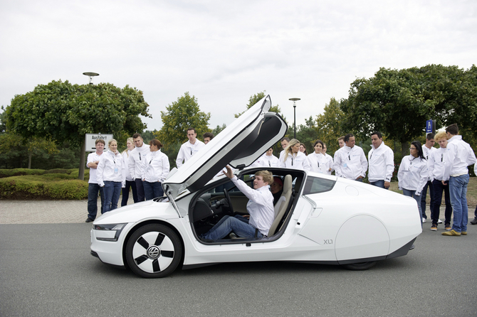 The XL1 will be the most efficient car in the world when it goes on sale The XL1 will be the most efficient car in the world when it goes on sale