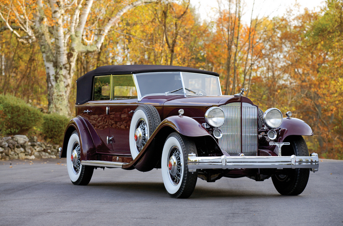 Packard Twin Six Individual Custom Convertible Sedan by Dietrich Packard Twin Six Individual Custom Convertible Sedan by Dietrich