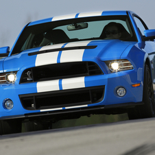The GT500's supercharged, 5.8l V8 produces 662hp The GT500's supercharged, 5.8l V8 produces 662hp