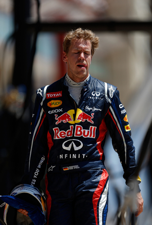 Vettel claramento insatisfeito com o abandono Vettel claramento insatisfeito com o abandono