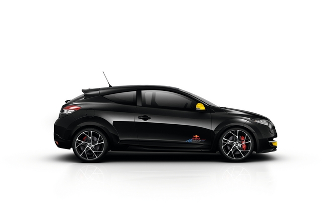 It also gets a checkered-flag roof decal It also gets a checkered-flag roof decal