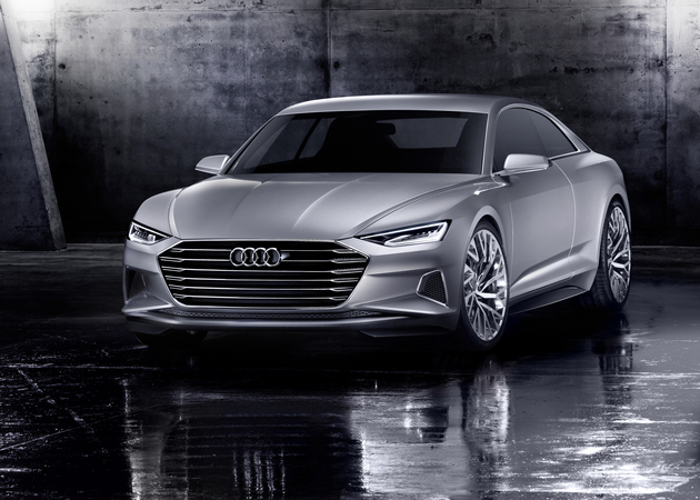 The Prologue already features several design cues of the future Audi A9 which has launch scheduled for 2016 The Prologue already features several design cues of the future Audi A9 which has launch scheduled for 2016