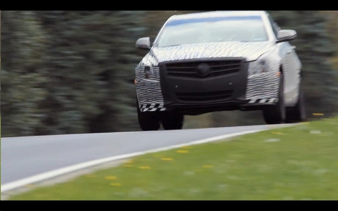 Cadillac Continues to Tease ATS by Testing on Nuerburgring Cadillac Continues to Tease ATS by Testing on Nuerburgring