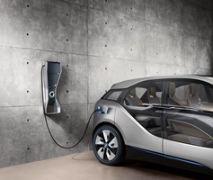 The showroom will also sell BMW's i Wallbox quick charger The showroom will also sell BMW's i Wallbox quick charger